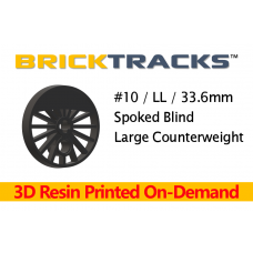 3D BrickTracks #10 Blind Spoked Driver