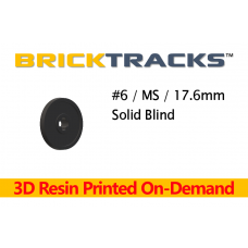 3D BrickTracks #6 Blind Solid Wheel
